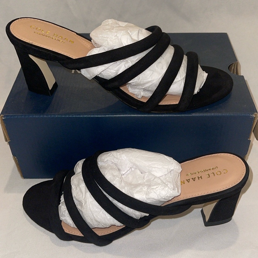 Cole Haan Women's Adella Sandal, Black women’s Sz 7.5